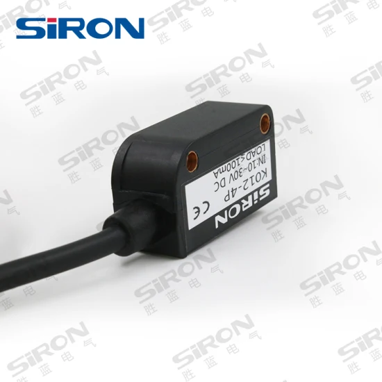 Siron K012-5 precio de fábrica tipo de reflexión especular distancia de detección 2m NPN/PNP sensor fotoeléctrico LED infrarrojo